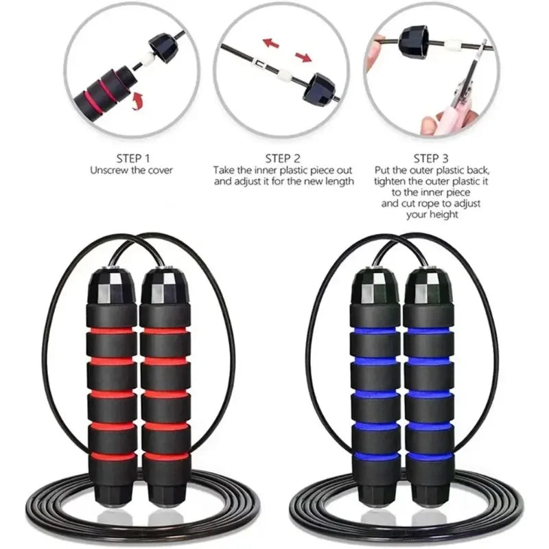 Corde à Sauter Pro — Cardio & Perte de Poids à Domicile