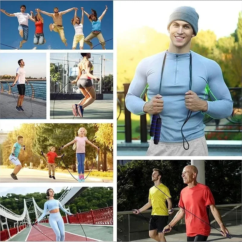 Corde à Sauter Pro — Cardio & Perte de Poids à Domicile