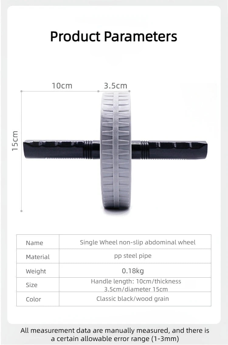 Roue Abdominale Pro — Gainage & Musculation à Domicile