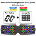 Plateau de Pompes Multifonctionnel Pliable — Entraînement Complet à Domicile