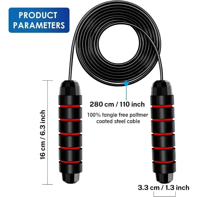 Corde à Sauter Pro — Cardio & Perte de Poids à Domicile