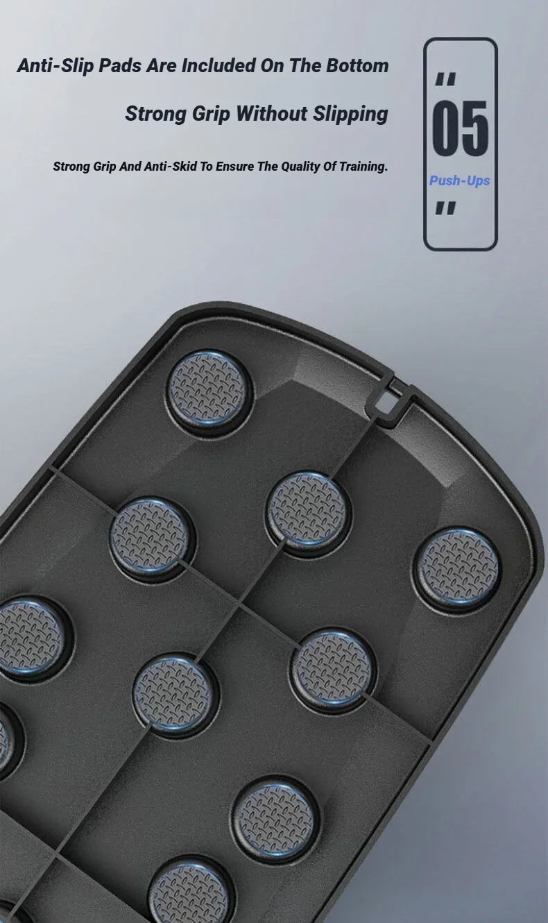 Plateau de Pompes Multifonctionnel Pliable — Entraînement Complet à Domicile
