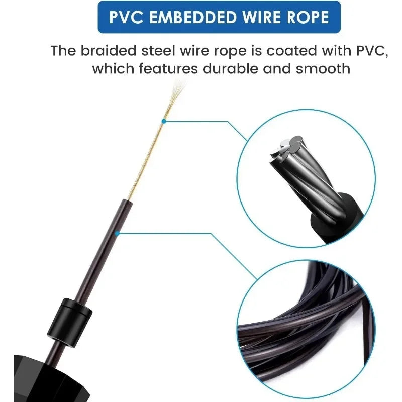 Corde à Sauter Pro — Cardio & Perte de Poids à Domicile